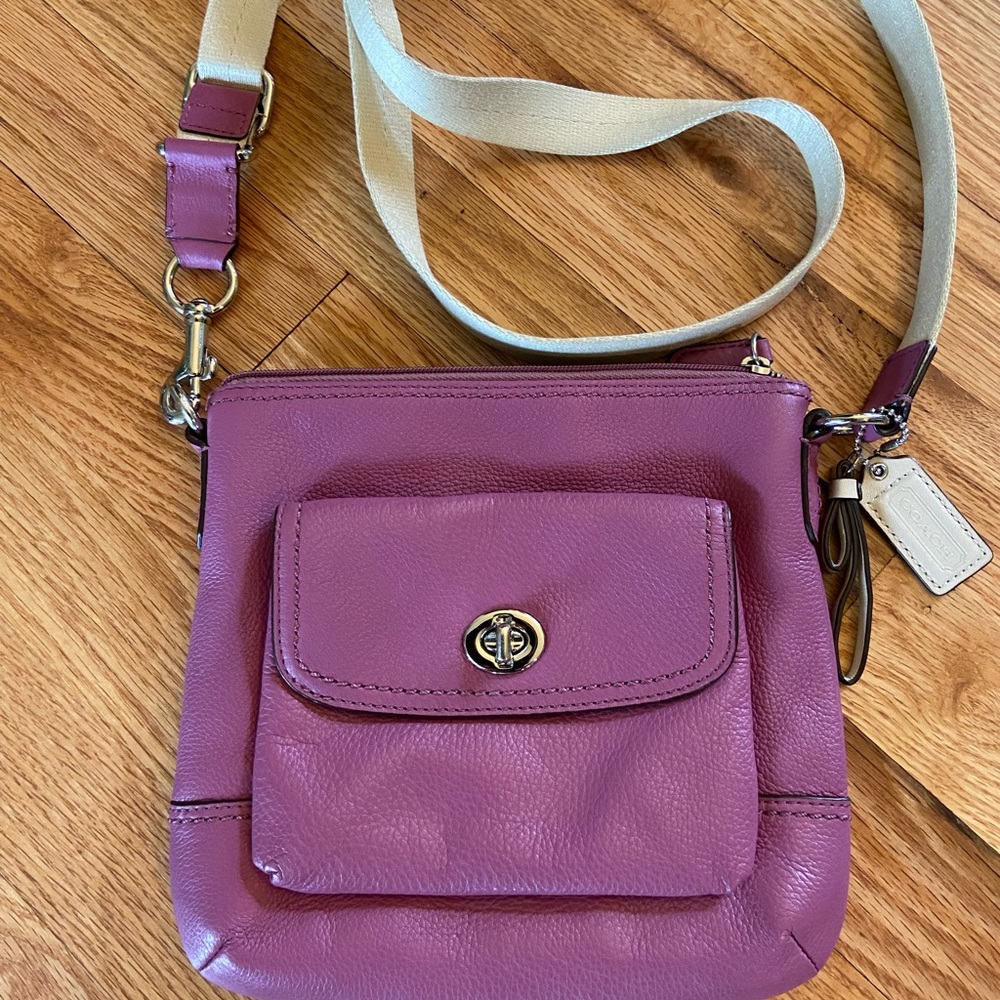 Coach Leather Crossbody Purse